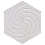 DECOR WHITE HEXAGON 200x230x9
